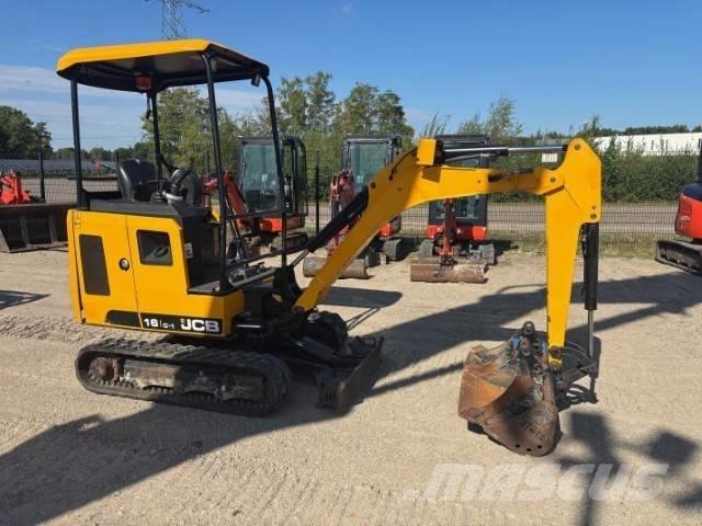 JCB 16 C حفارات صغيرة أقل من 7 طن (حفارات صغيرة)