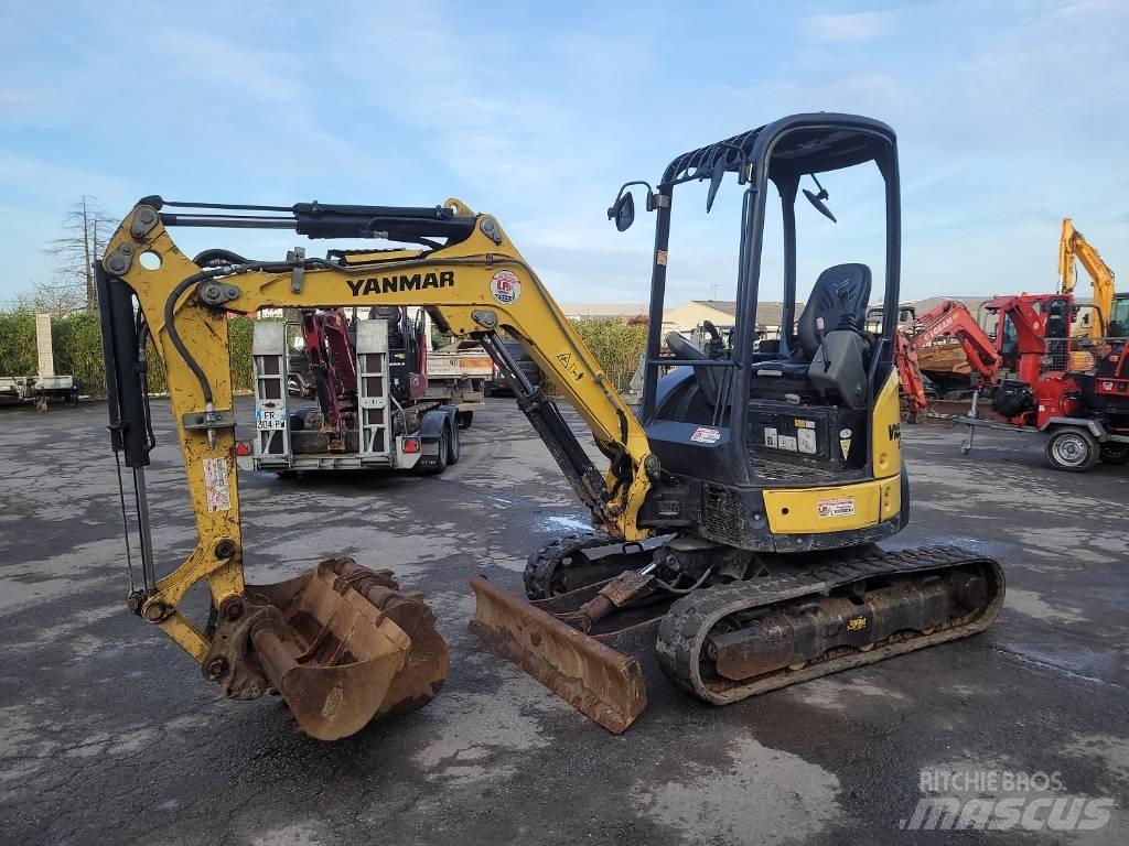 Yanmar Vio 27 حفارات صغيرة أقل من 7 طن (حفارات صغيرة)