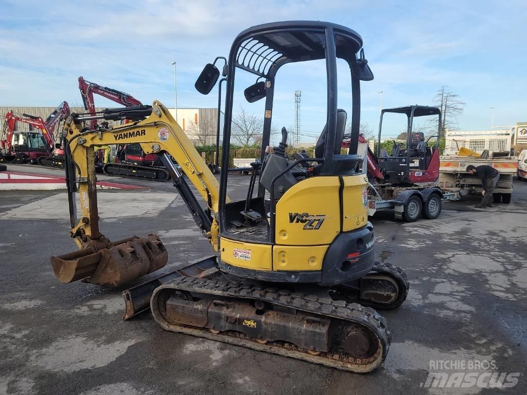 Yanmar Vio 27 حفارات صغيرة أقل من 7 طن (حفارات صغيرة)