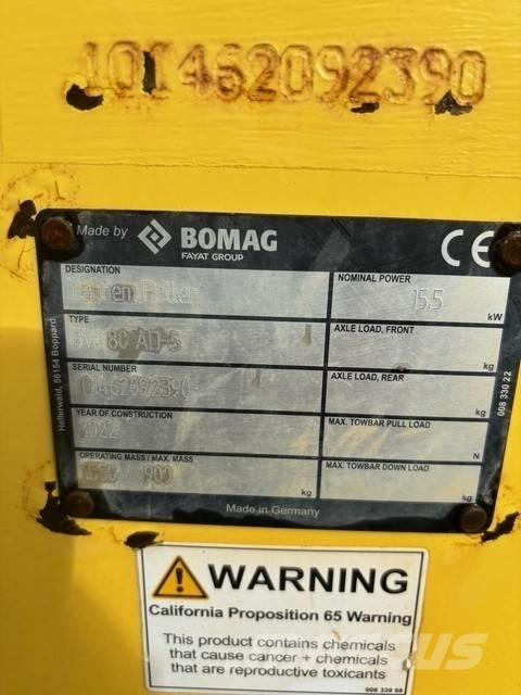 Bomag BW 80 AD-5 مداحل ثنائية الاسطوانة