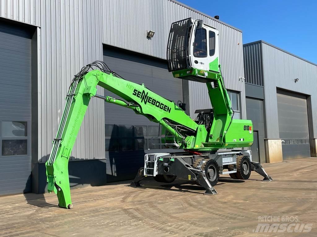 Sennebogen 818E حفارات بعجل