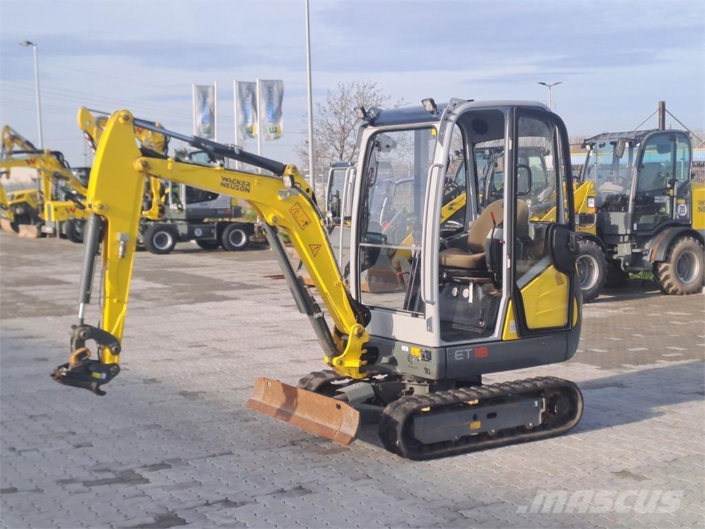 Wacker Neuson ET18 حفارات زحافة