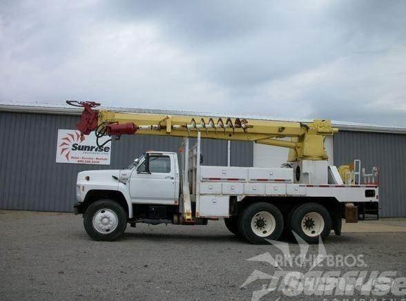 Altec D2050TR المنصات الهوائية المثبتة على شاحنة