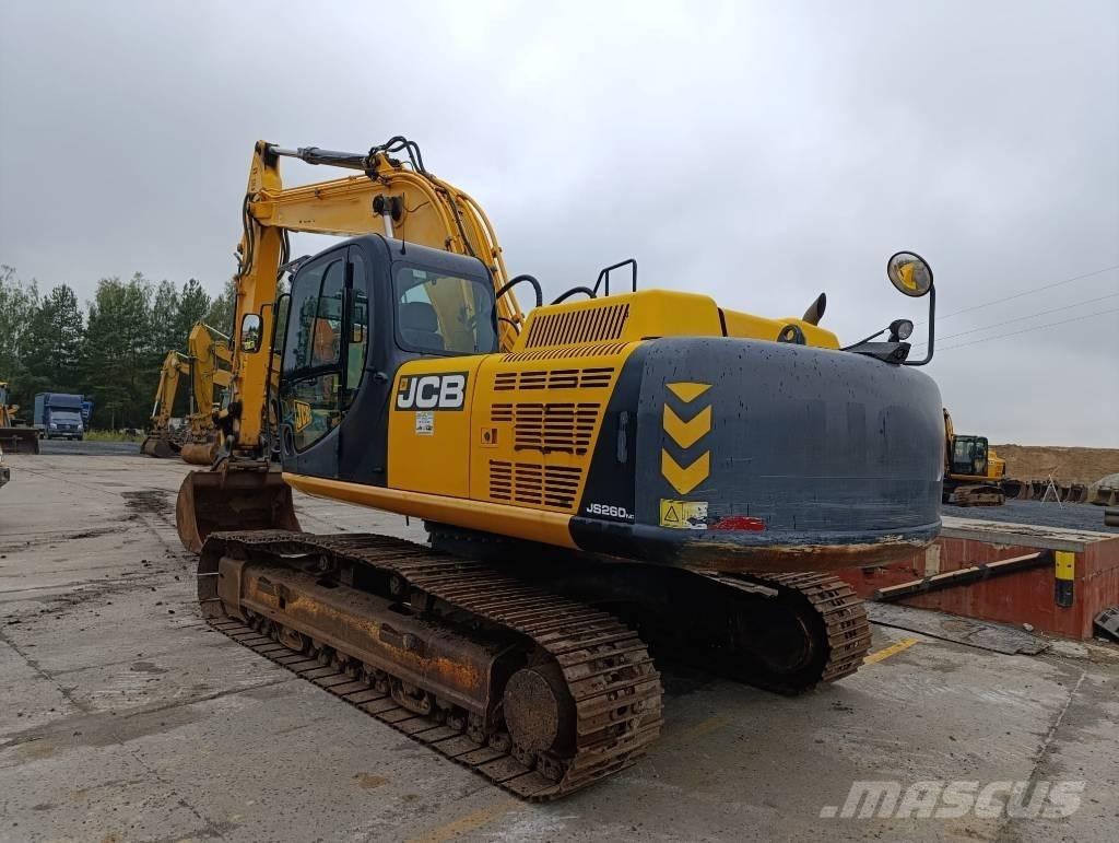 JCB JS 260 حفارات زحافة
