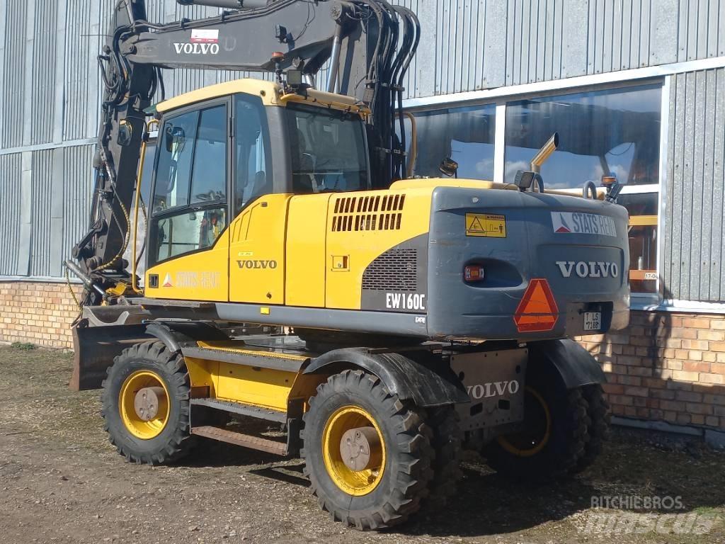 Volvo EW 160 C حفارات بعجل