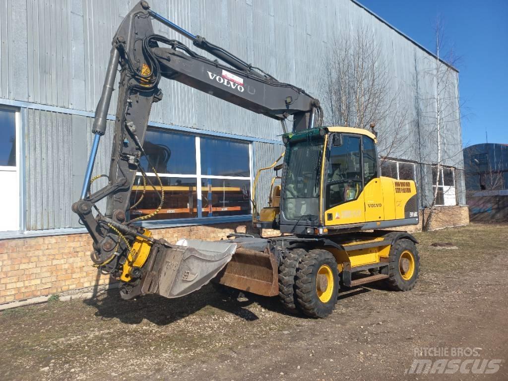 Volvo EW 160 C حفارات بعجل