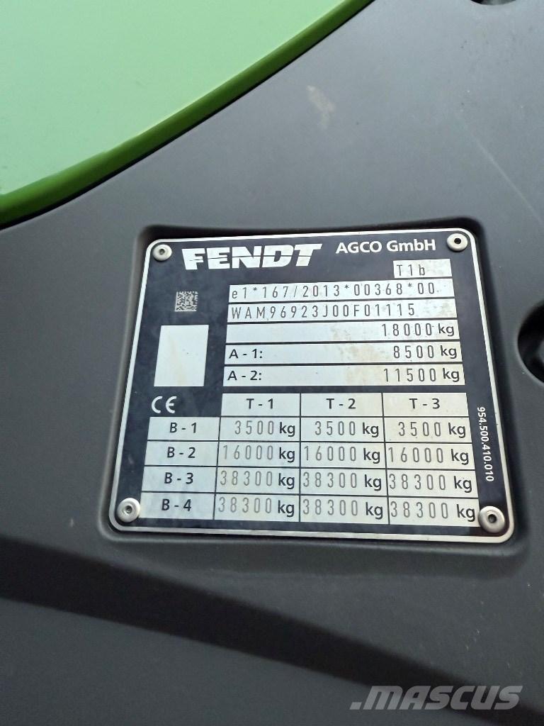 Fendt 933 Vario الجرارات