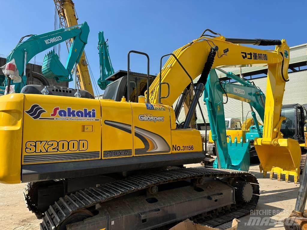 Kobelco SK 200/20ton/ حفارات زحافة