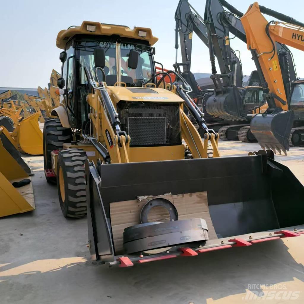 CAT 420 F لوادر ذات جرافات عكسية