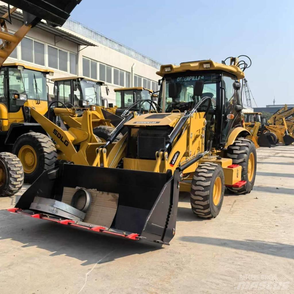 CAT 420 F لوادر ذات جرافات عكسية
