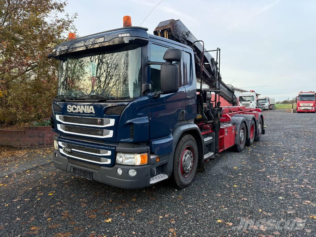 Scania P450 8x2/4 شاحنات قابلة للفك