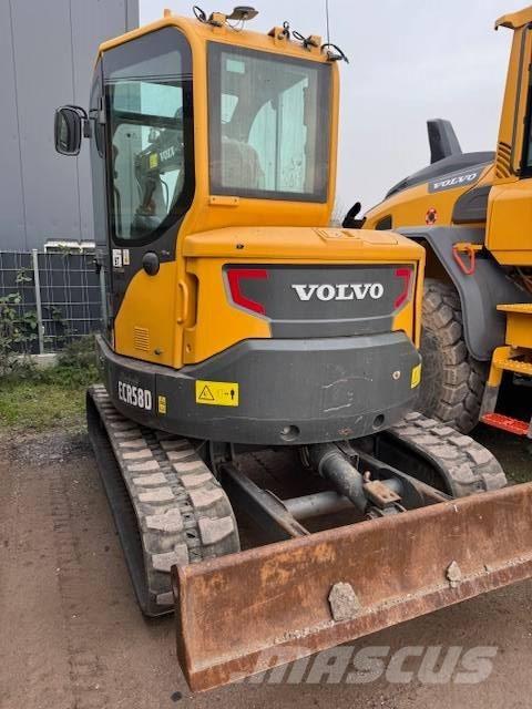 Volvo ECR58D حفارات صغيرة أقل من 7 طن (حفارات صغيرة)