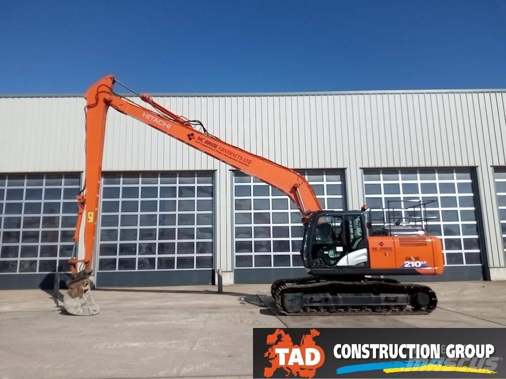 Hitachi ZX 210 LC حفارات زحافة