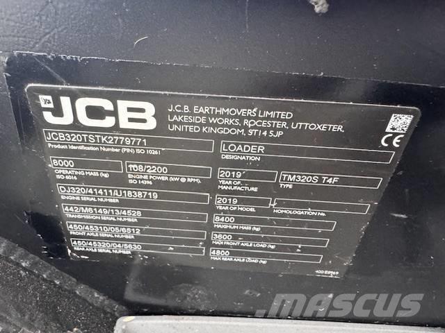 JCB TM 320 S معدات مناولة لأغراض الزراعة
