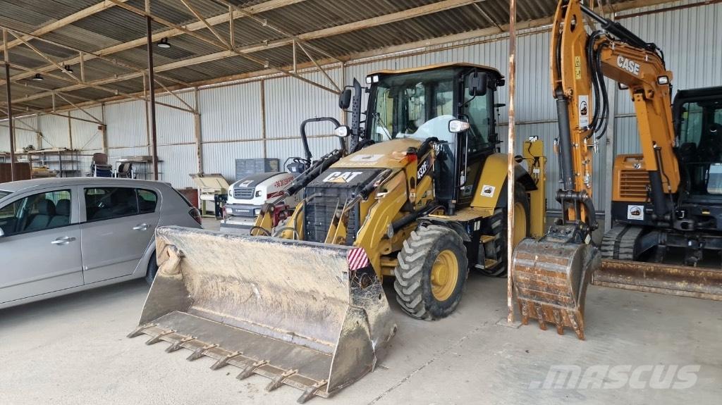 CAT 432 لوادر ذات جرافات عكسية