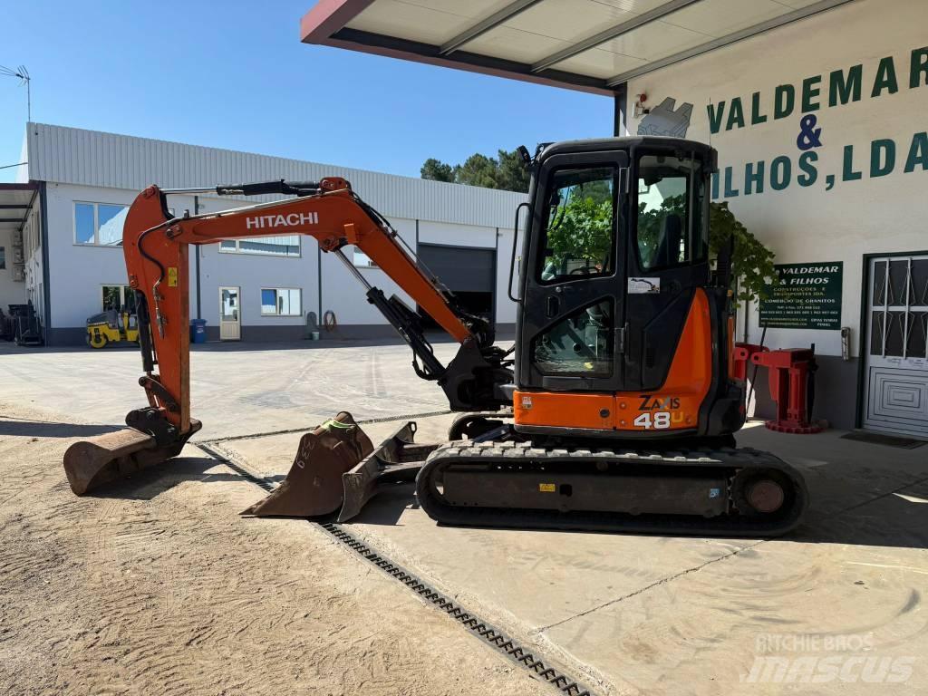 Hitachi ZX 48 U حفارات صغيرة أقل من 7 طن (حفارات صغيرة)