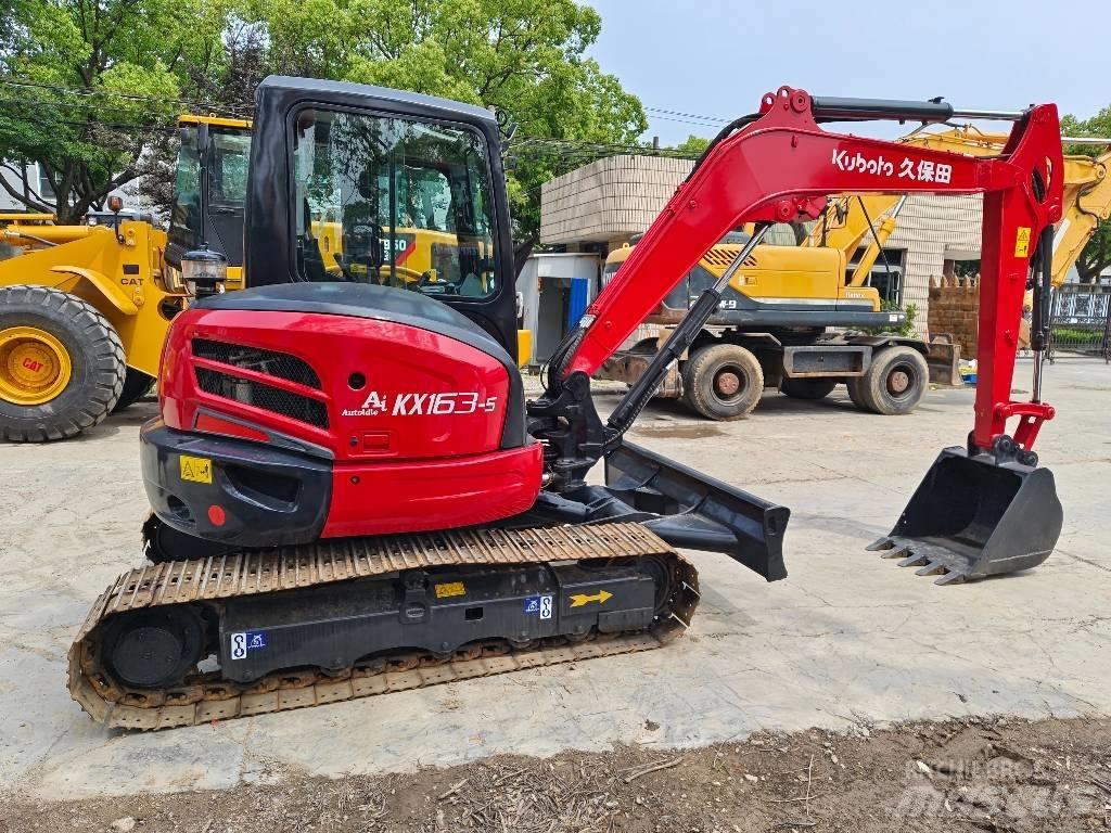 Kubota KX 163-5 حفارات صغيرة أقل من 7 طن (حفارات صغيرة)