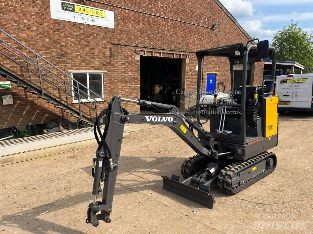 Volvo EC 18 E حفارات صغيرة أقل من 7 طن (حفارات صغيرة)