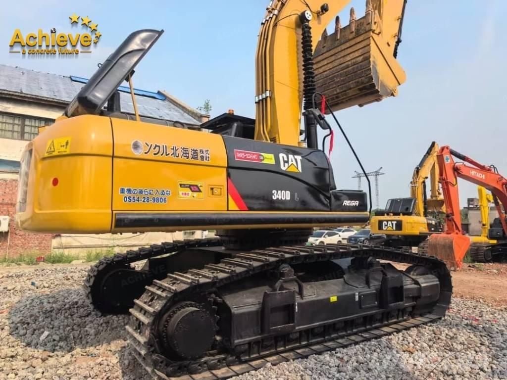 CAT 340 حفارات زحافة