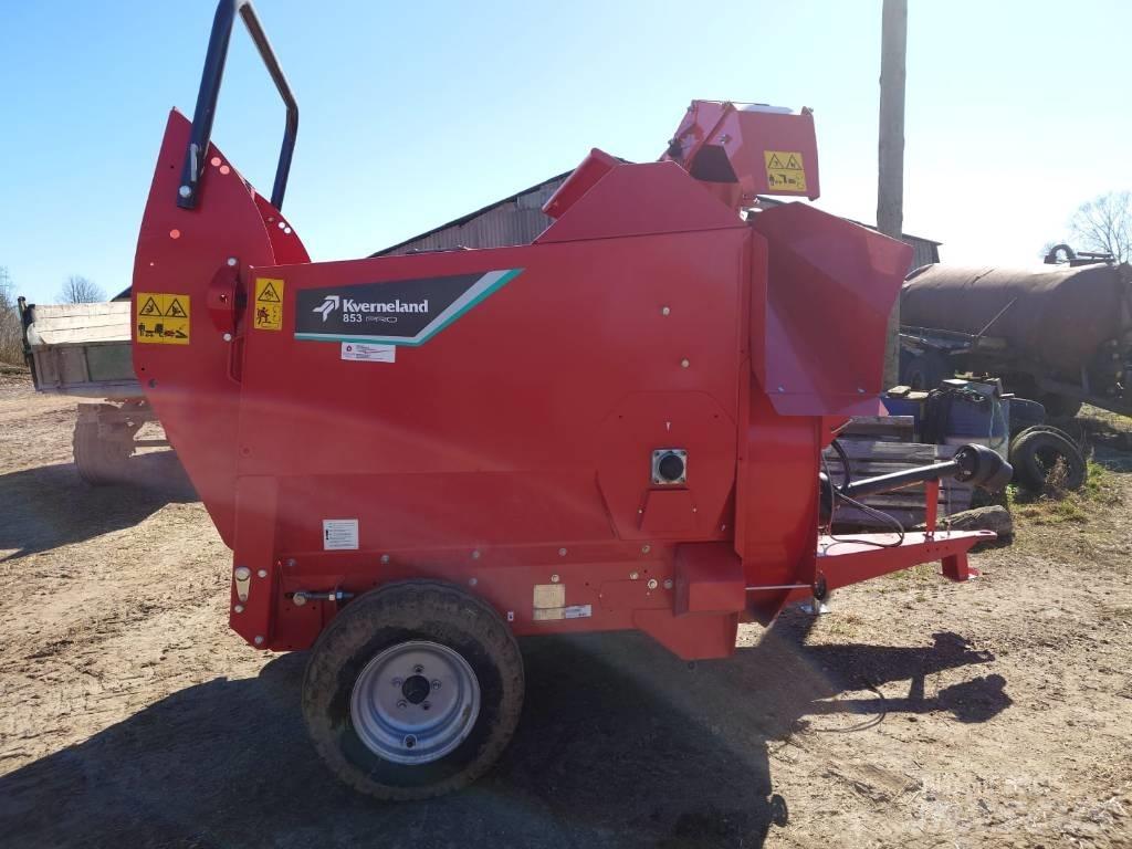 Kverneland 853 Pro Bale shredders, cutters and unrollers