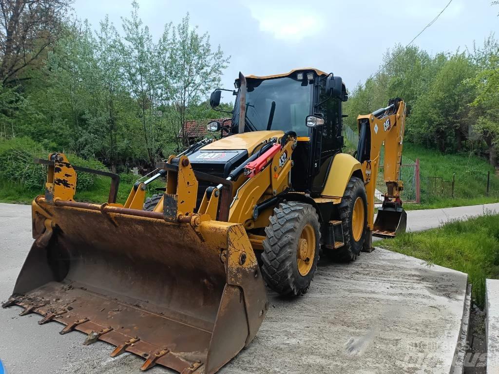 CAT 432 لوادر ذات جرافات عكسية