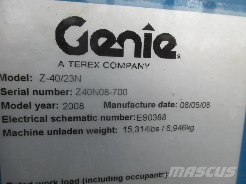 Genie Z 40/23 N رافعات سلة مفصلية