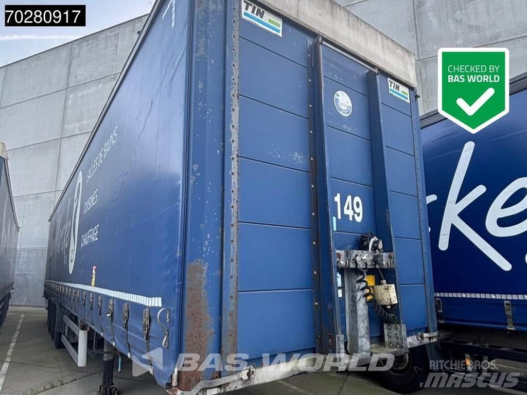  System 3 axles نصف مقطورات بباب جانبي