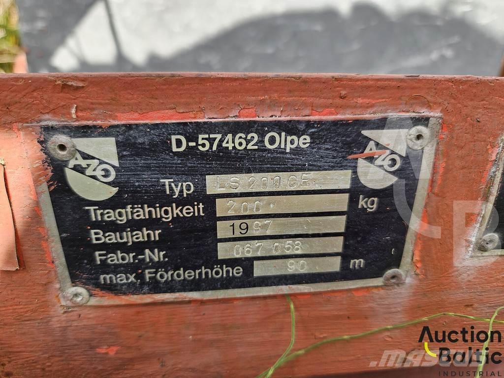  Azo LS 200 CE رافعات ومنصات أخرى