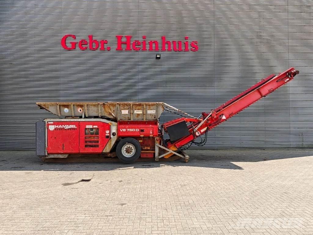 Hammel VB 750 D آلات تمزيق المخلفات