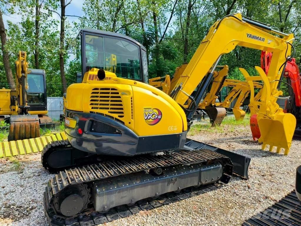 Yanmar Vio 75 حفارات صغيرة أقل من 7 طن (حفارات صغيرة)