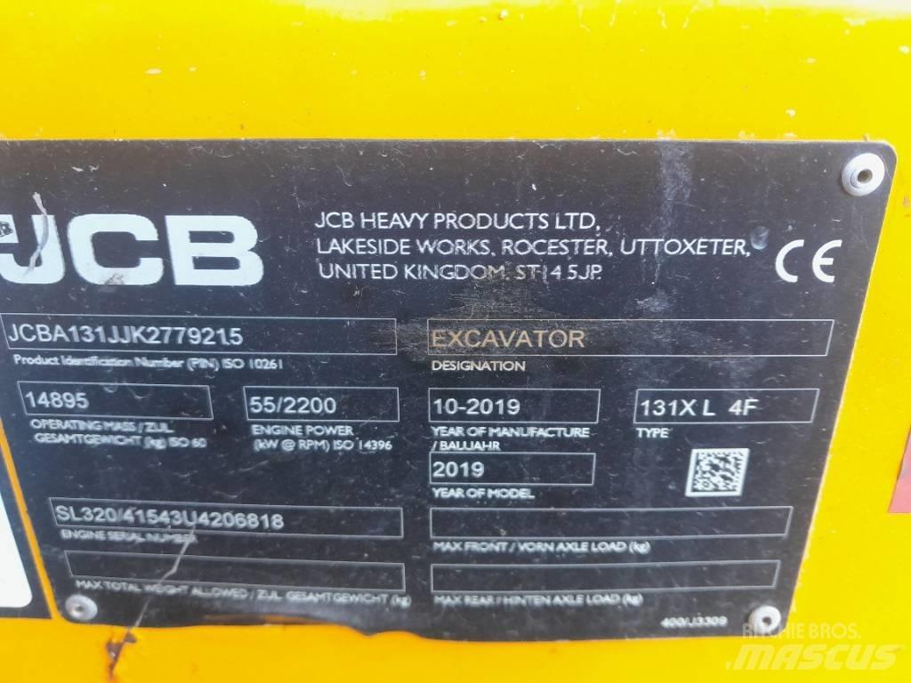 JCB 131 X حفارات زحافة