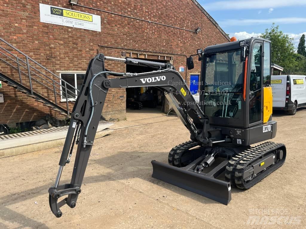 Volvo EC 27 D حفارات صغيرة أقل من 7 طن (حفارات صغيرة)