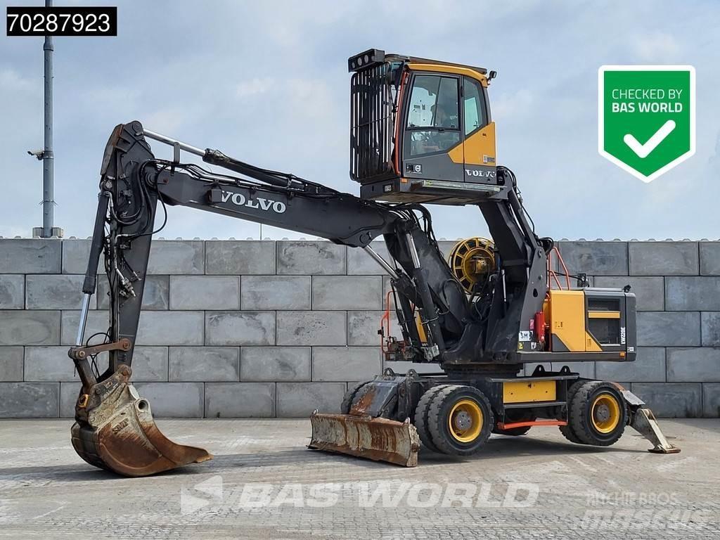 Volvo EW220E مناولات المخلفات / مناولات صناعية