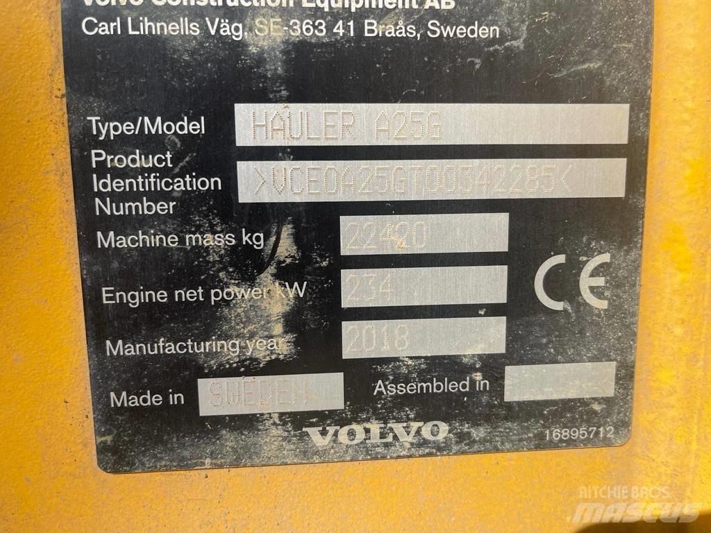 Volvo A 25 G ساحبات مفصلية