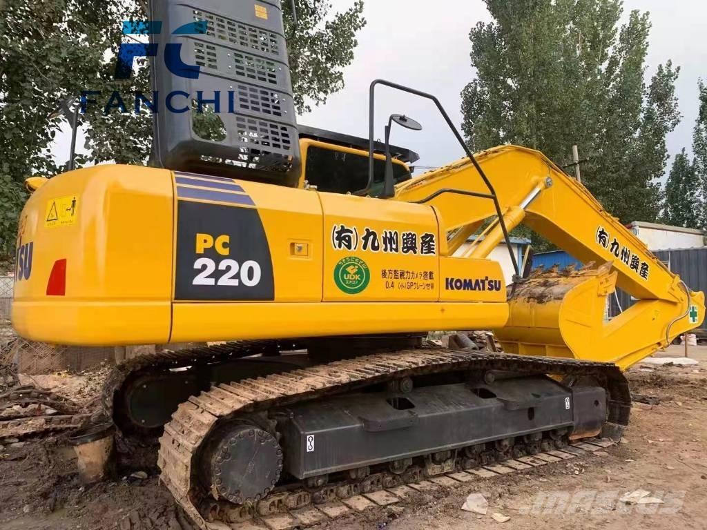 Komatsu PC 220 حفارات زحافة