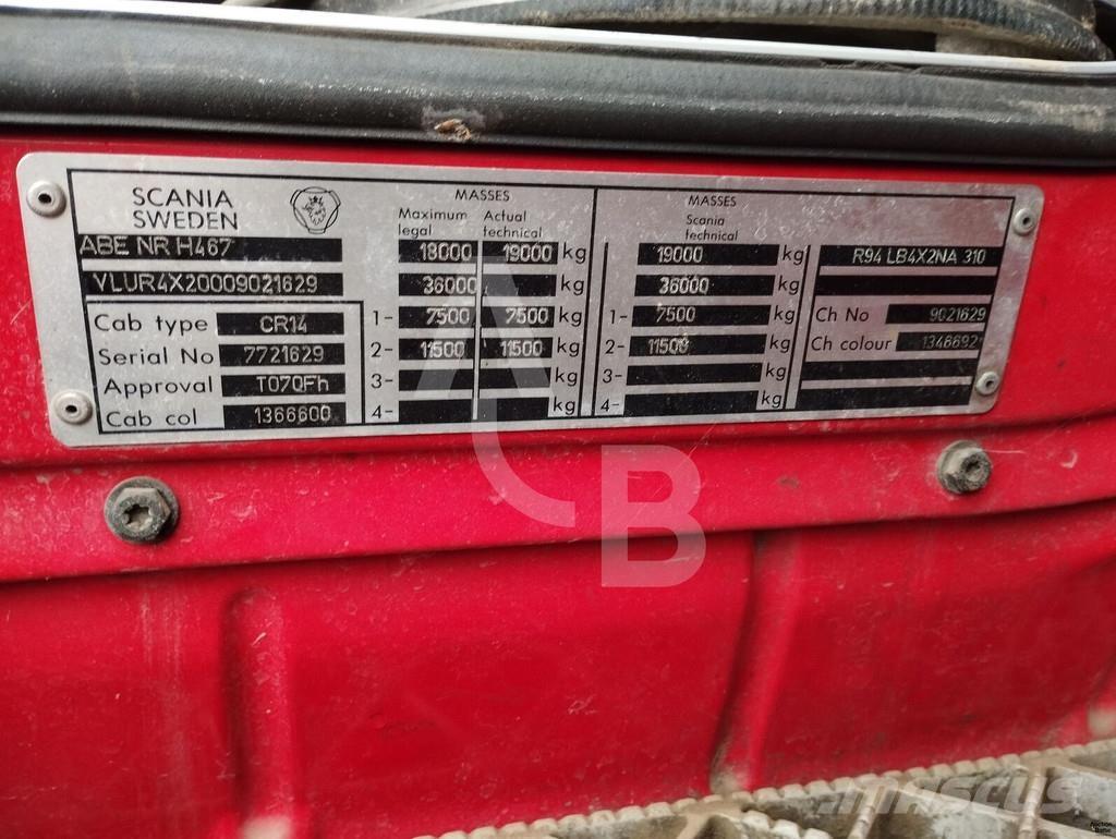 Scania B4X2 ATL شاحنات ذات صهاريج