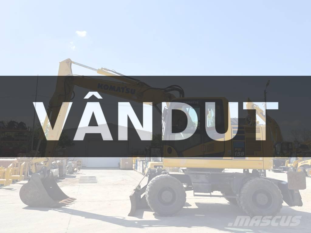 Komatsu PW 158-11 حفارات بعجل
