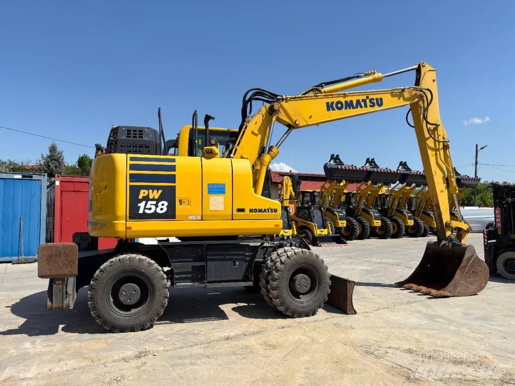 Komatsu PW 158-11 حفارات بعجل