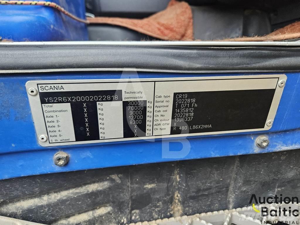 Scania R 480 شاحنات قلابة