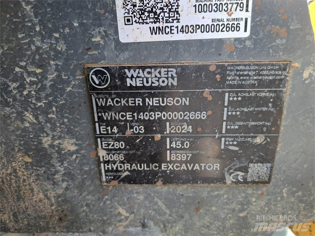 Wacker Neuson EZ80 حفارات زحافة