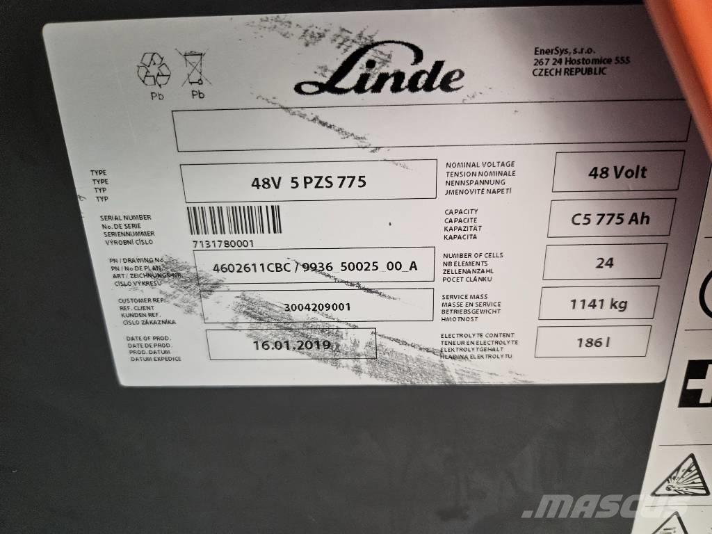 Linde R20N شاحنات مناولة ذاتية الدفع