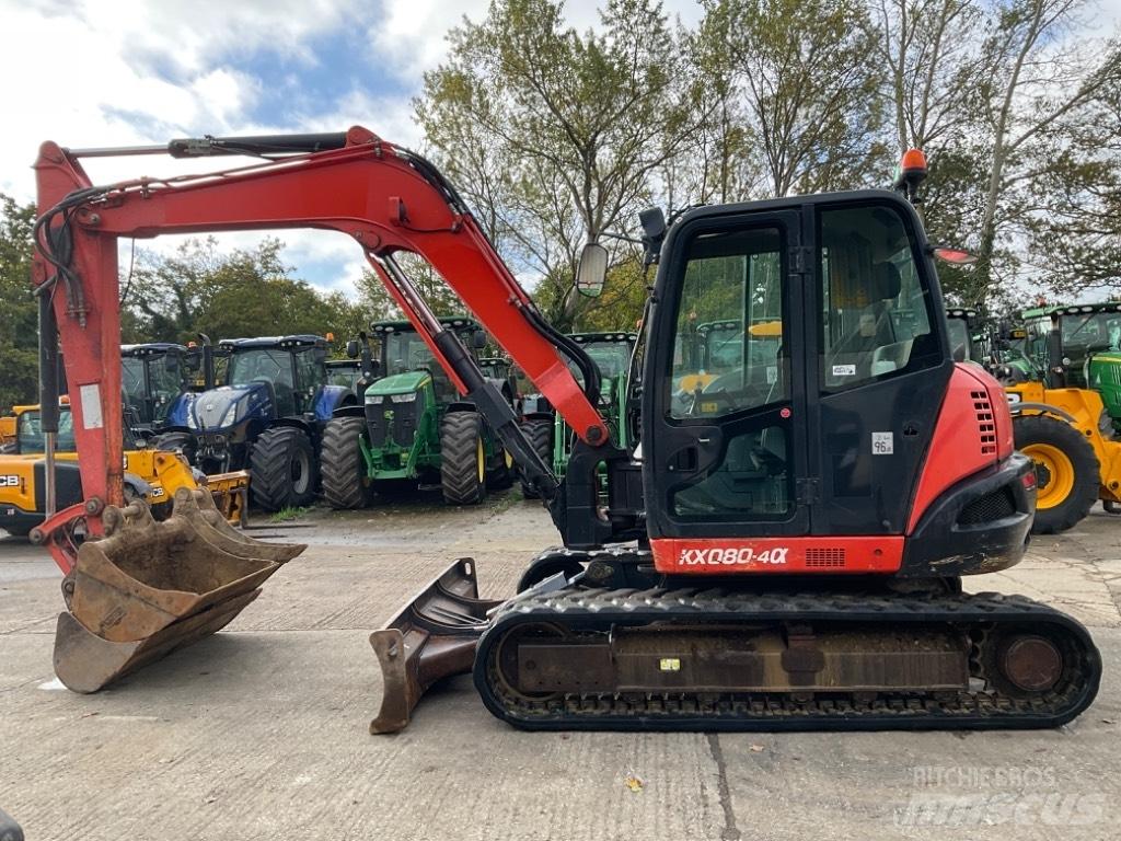 Kubota KX 080-4 حفارات وسط 7 طن - 12 طن