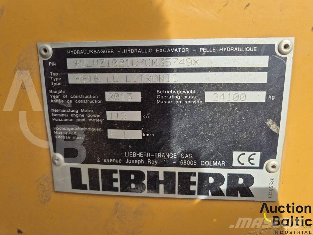 Liebherr R 916 LC حفارات زحافة