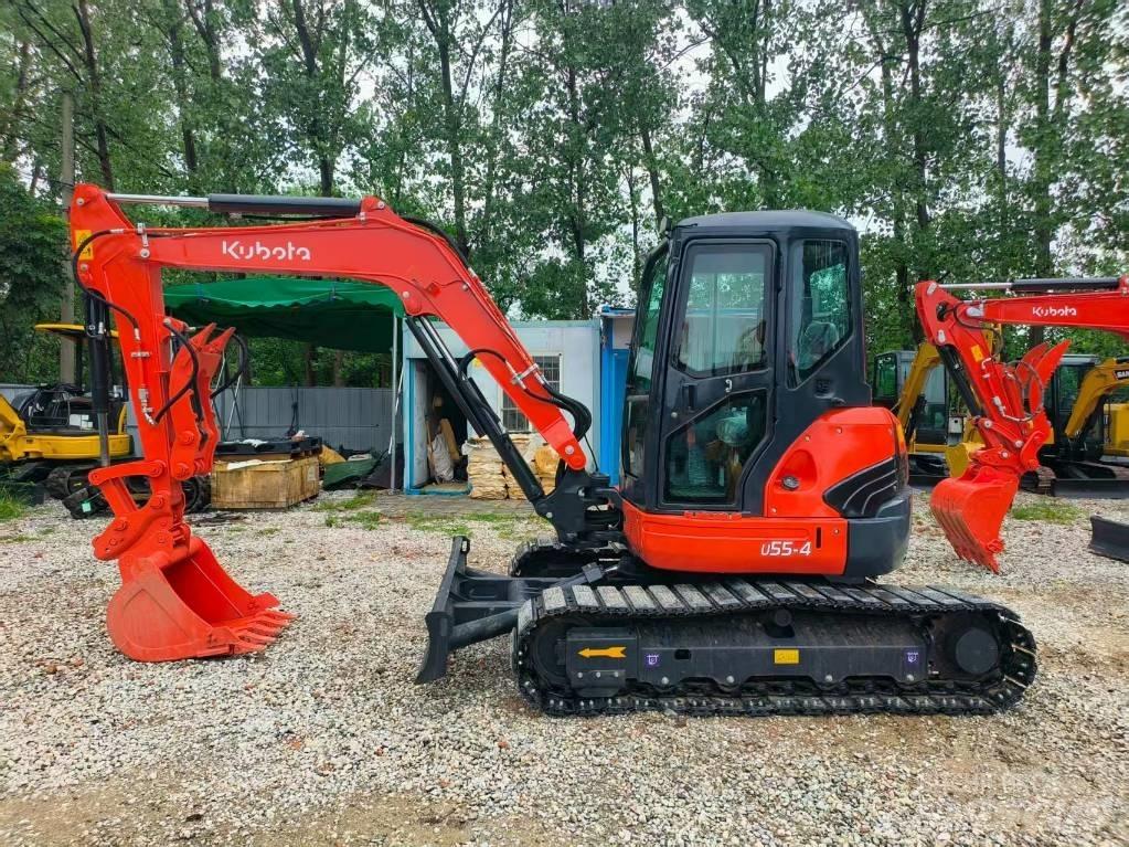 Kubota U 55-4 حفارات صغيرة أقل من 7 طن (حفارات صغيرة)