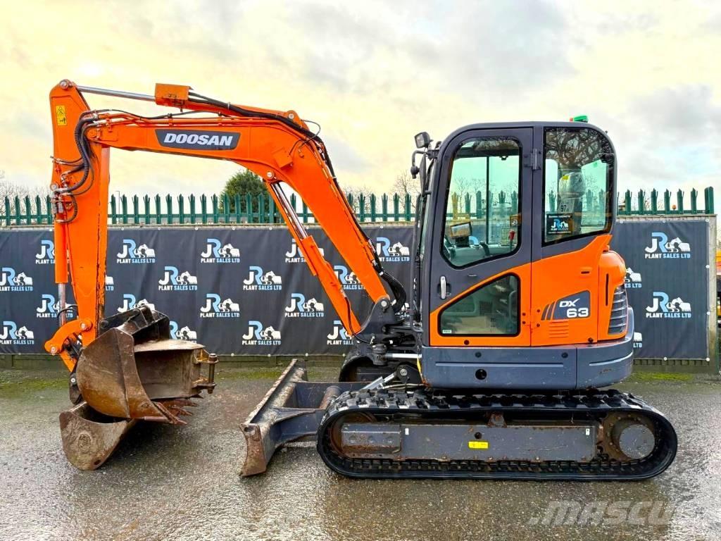 Doosan DX 63-3 حفارات زحافة