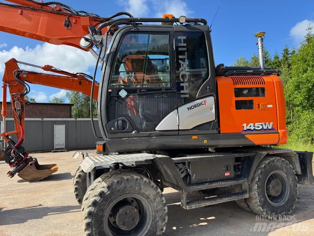 Hitachi ZX 145 W-6 حفارات بعجل