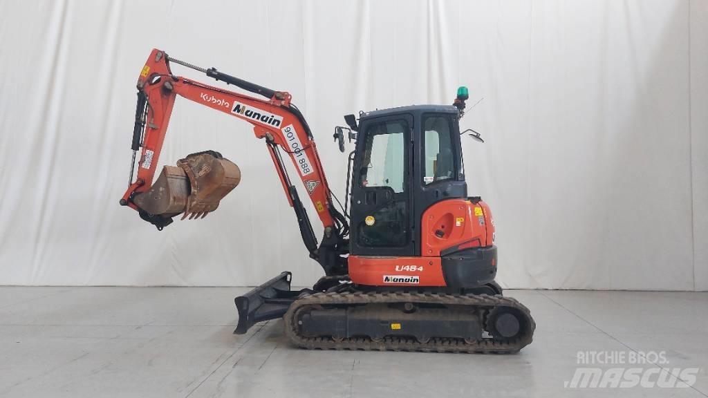 Kubota U 48-4 حفارات صغيرة أقل من 7 طن (حفارات صغيرة)