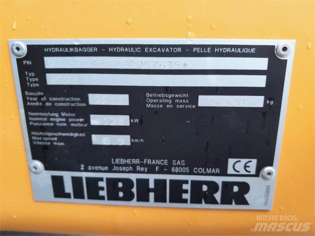 Liebherr R922 حفارات زحافة