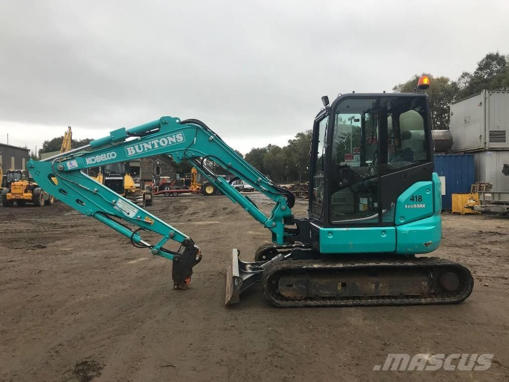 Kobelco SK 55 SRX-6 حفارات صغيرة أقل من 7 طن (حفارات صغيرة)