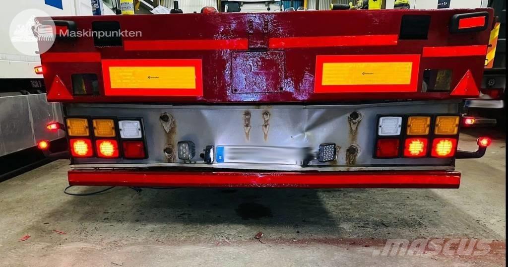 HRD S PTB 3N TROMBON نصف مقطورات مسطحة / مفصلية الجوانب